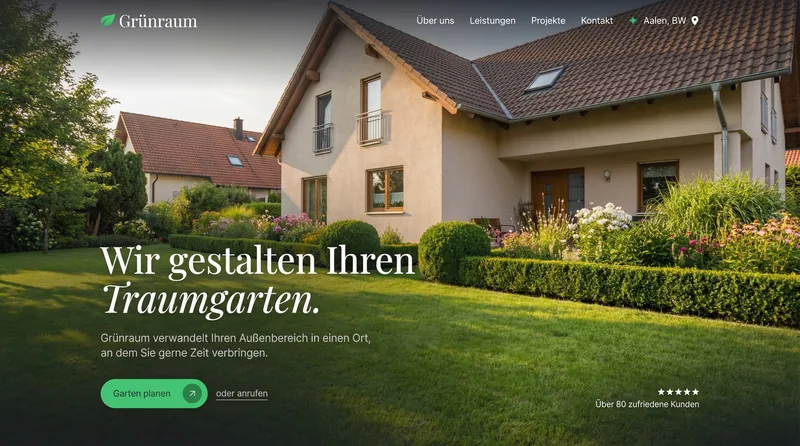 Professionelle Website – Referenz Webdesign für Selbstständige