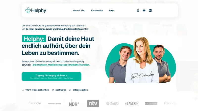 Homepage erstellen lassen – Webdesign Referenz
