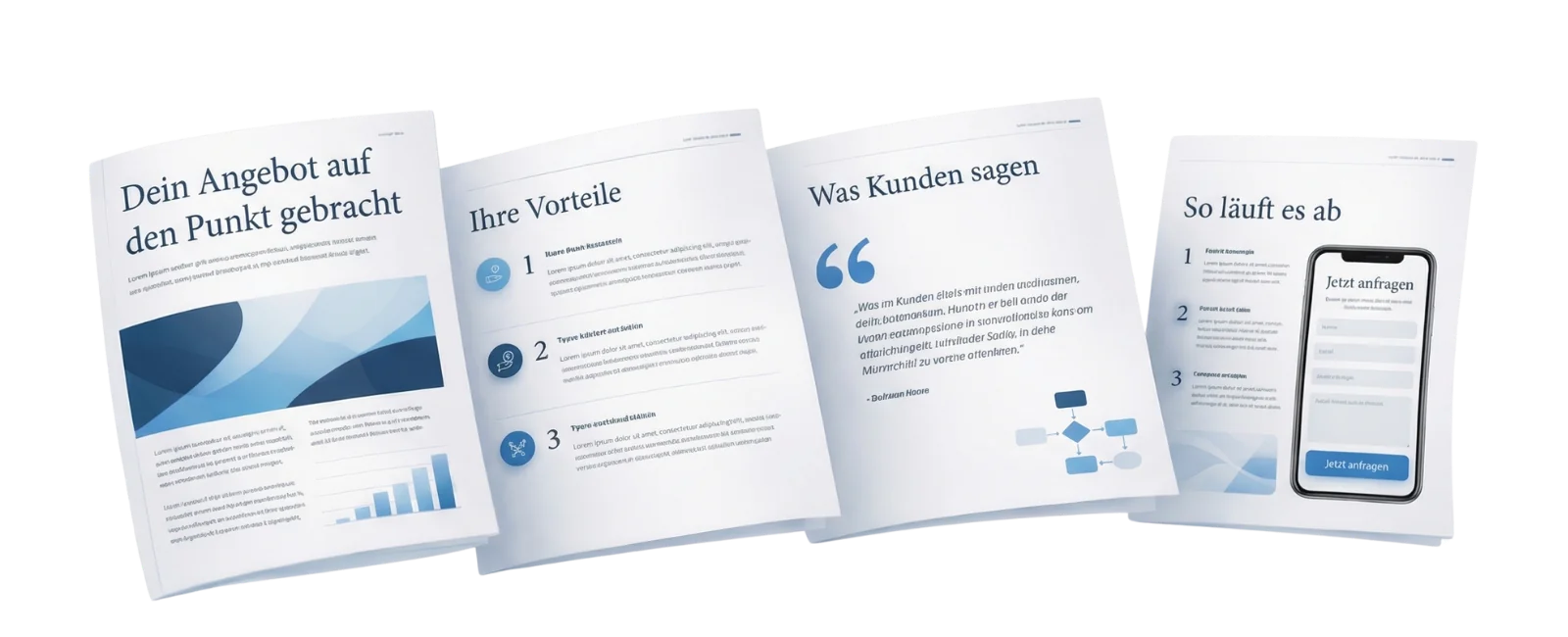 Verkaufsstarke Werbetexte für Websites und Online-Auftritte